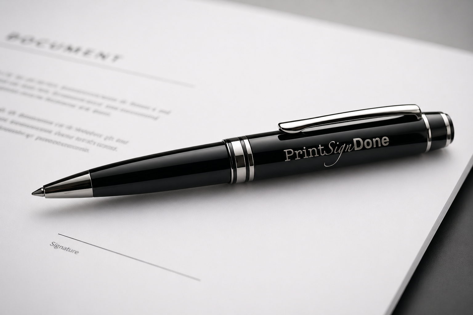 Document signing